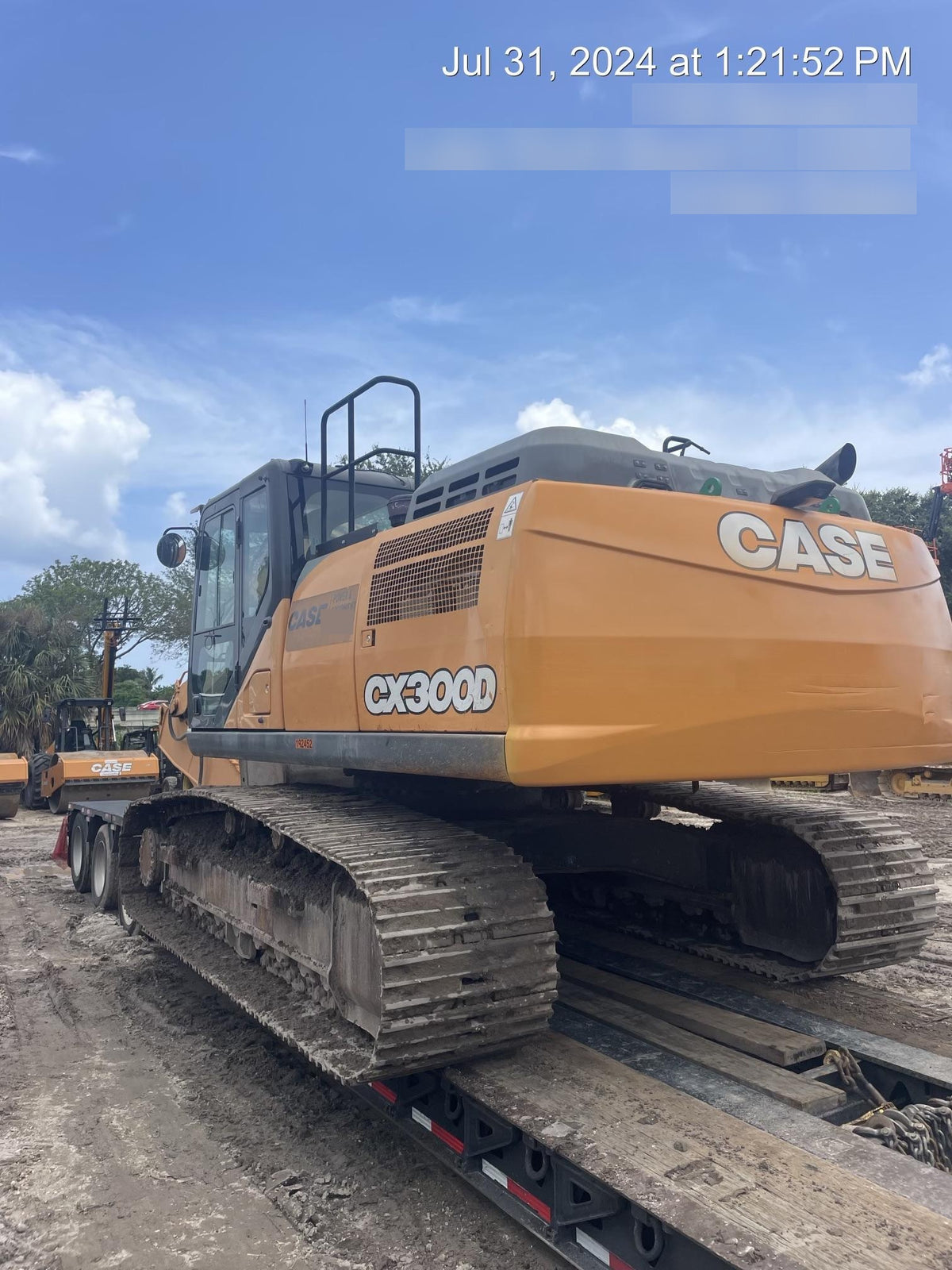 2019 CASE CX300D