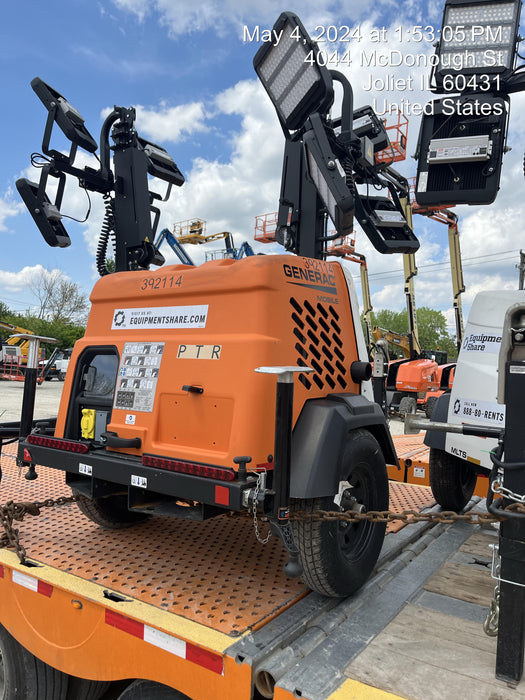 2024 Generac MLT2 Diesel, Flex Switch 120V Input, Powerzone Controller, 
(4) 320W LED Lights, 4kW Generator, 39.9 Gal Fuel Tank, 2" Ball, T3