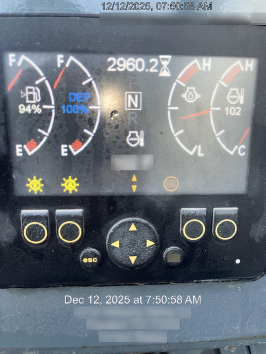 2018 Manitou MTA10055 Manitou MTA 10055 w/Open ROPS, Work Lights/Strobe, Aux Hyd, Solid Tires, Lift Hook, 66" Carriage, 60" Forks