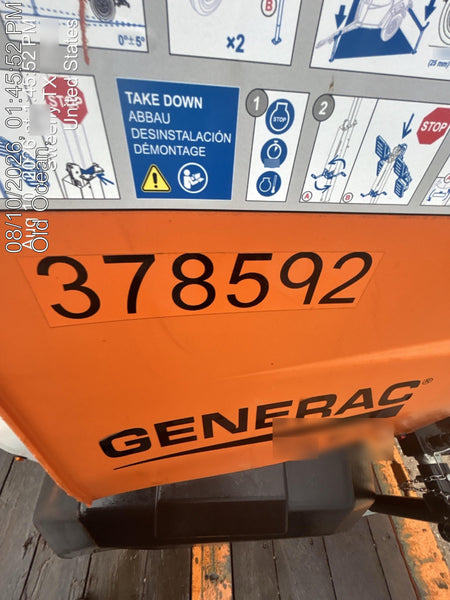 2023 Generac MLT2 Diesel, Flex Switch 120V Input, Powerzone Controller, 
(4) 320W LED Lights, 4kW Generator, 39.9 Gal Fuel Tank, 2" Ball, T3