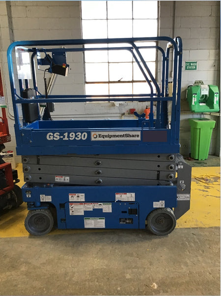 2019 Genie GS-1930 Fixed Rails with Chain Entry