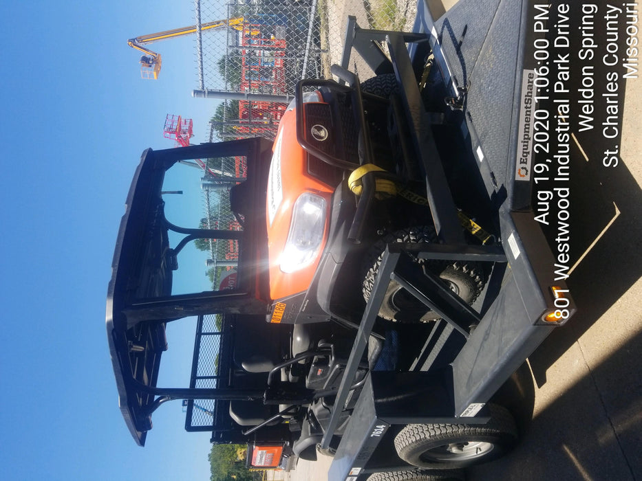 2020 Kubota RTV-X1140W-H 4WD, LED Strobe, Windshield Acrylic Clear, Plastic Canopy, Wire Harness Kit, Backup Alarm