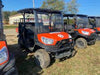 2021 Kubota RTV-X1140W-H Plastic Canopy, Windshield Acrylic Clear, LED Strobe Light, Wire Harness Kit, Back up Alarm