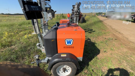 2024 Wanco WLTT-4MM4K Diesel, Deep Sea Controller, Shore Power Plug, Auto Start, (4) 350W LED Floodlights, 4kW Generator, 60 Gal Fuel Tank, 2" Ball, T3