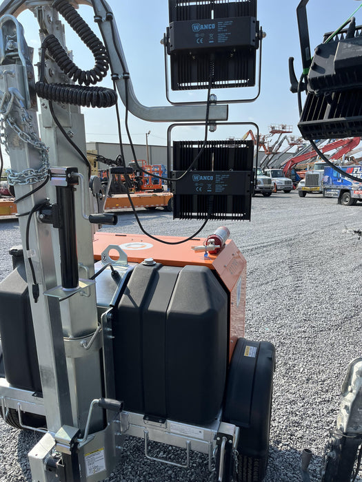 2024 Wanco WLTT-4MM4K Diesel, Deep Sea Controller, Shore Power Plug, Auto Start, (4) 350W LED Floodlights, 4kW Generator, 60 Gal Fuel Tank, 2" Ball, T3