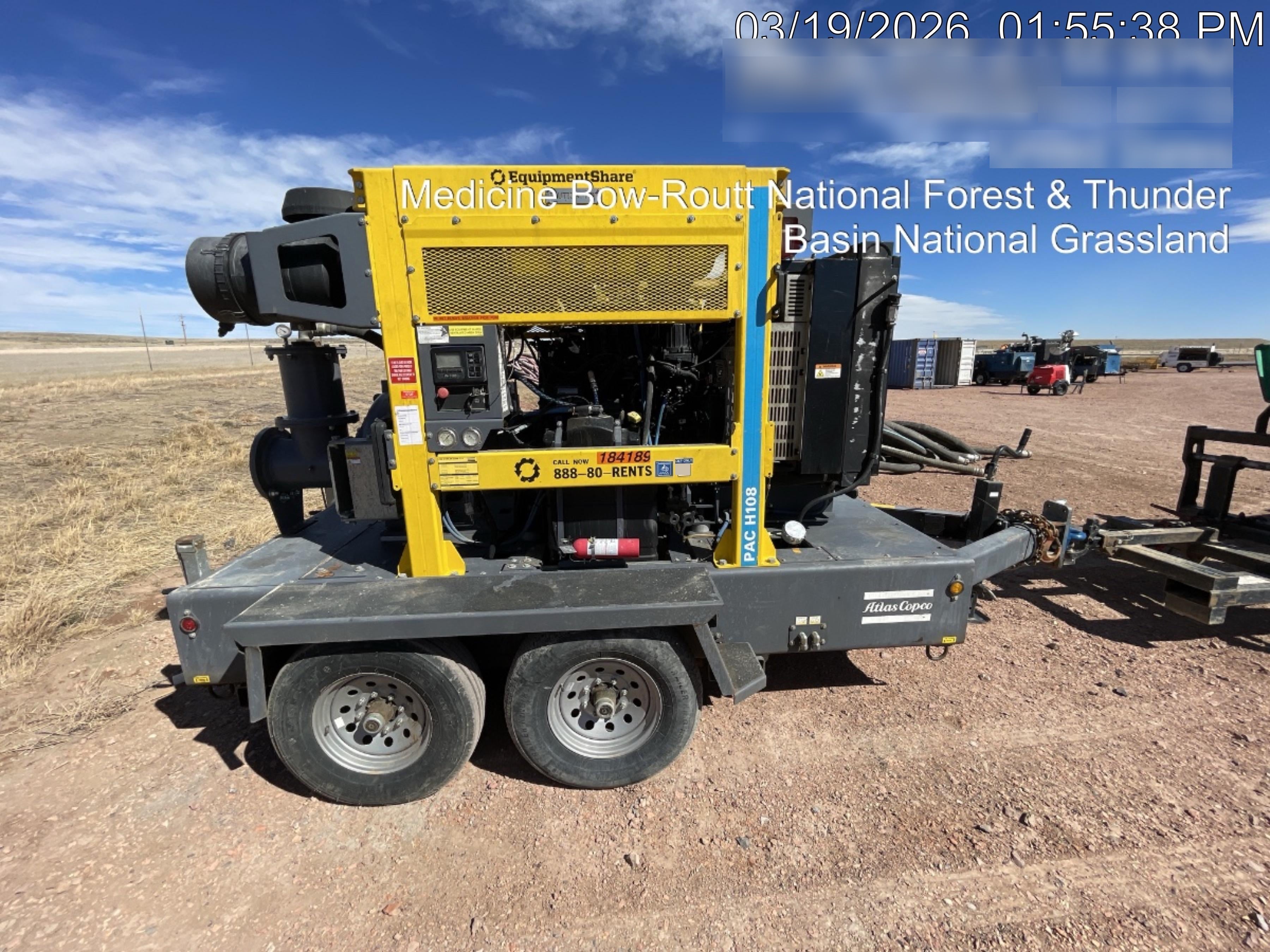 2021 ATLAS COPCO PAC H108 JD
