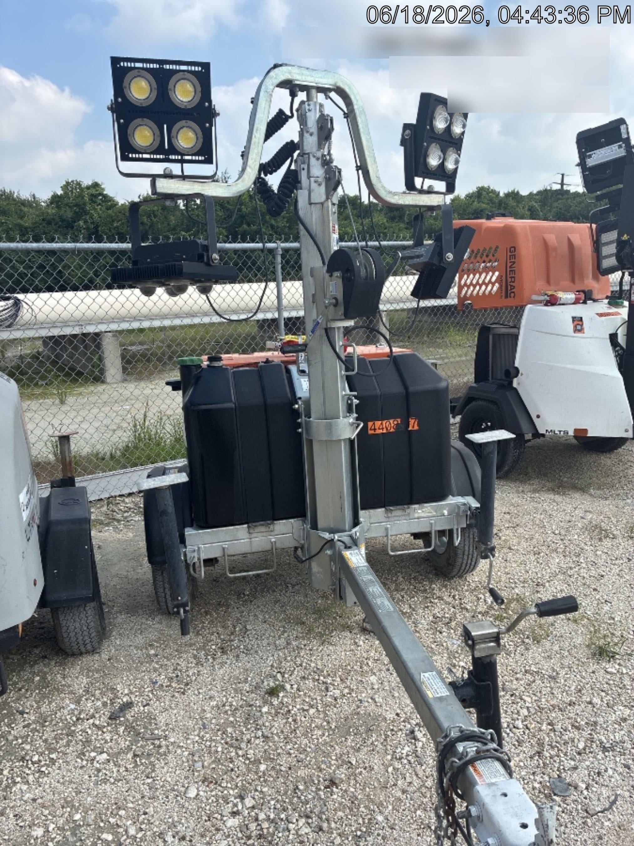 2024 Wanco WLTT-4MM4K Diesel, Deep Sea Controller, Shore Power Plug, Auto Start, (4) 350W LED Floodlights, 4kW Generator, 60 Gal Fuel Tank, 2" Ball, T3