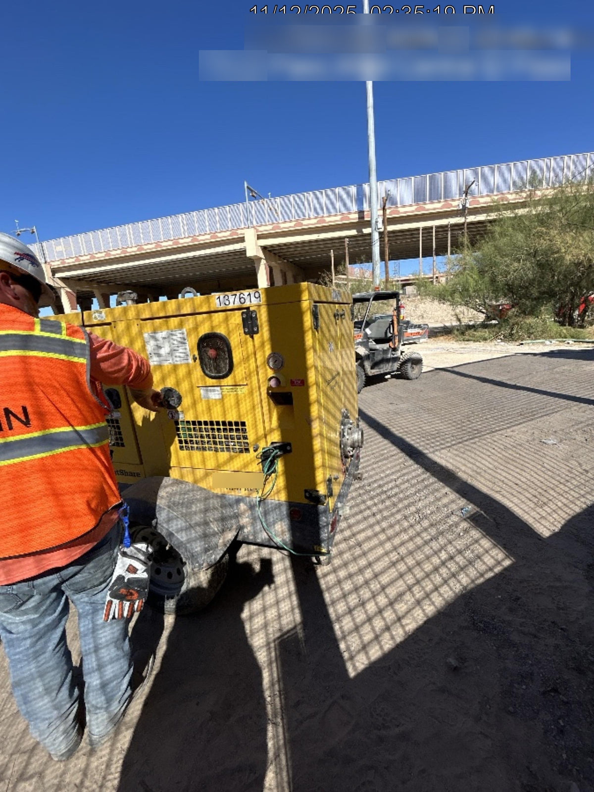 2021 ATLAS COPCO PAS 100 HF CS Enclosed