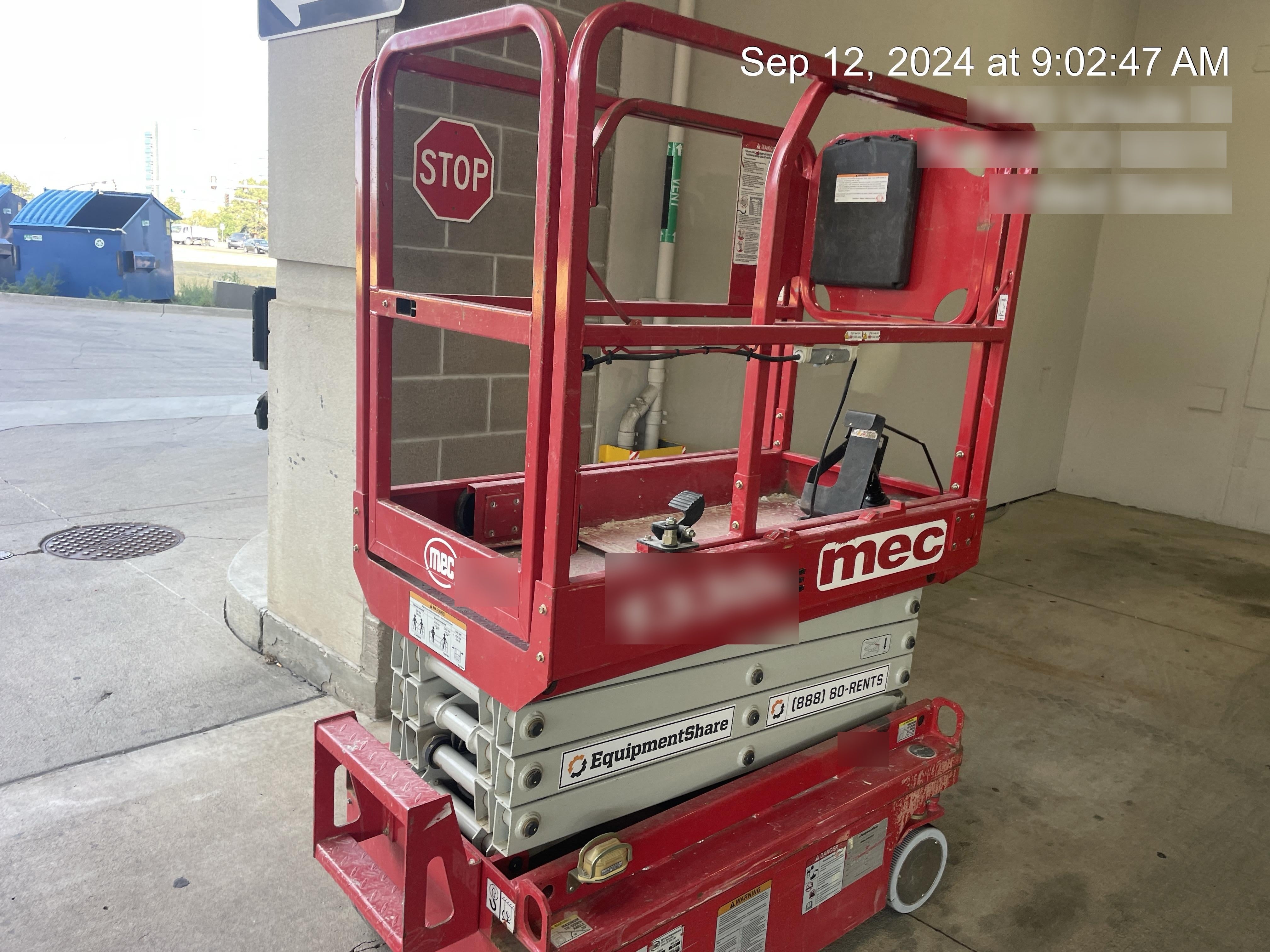 2019 MEC 1330SE Motion Alarm, Beacon, Includes MachineLink keypad and telematics device