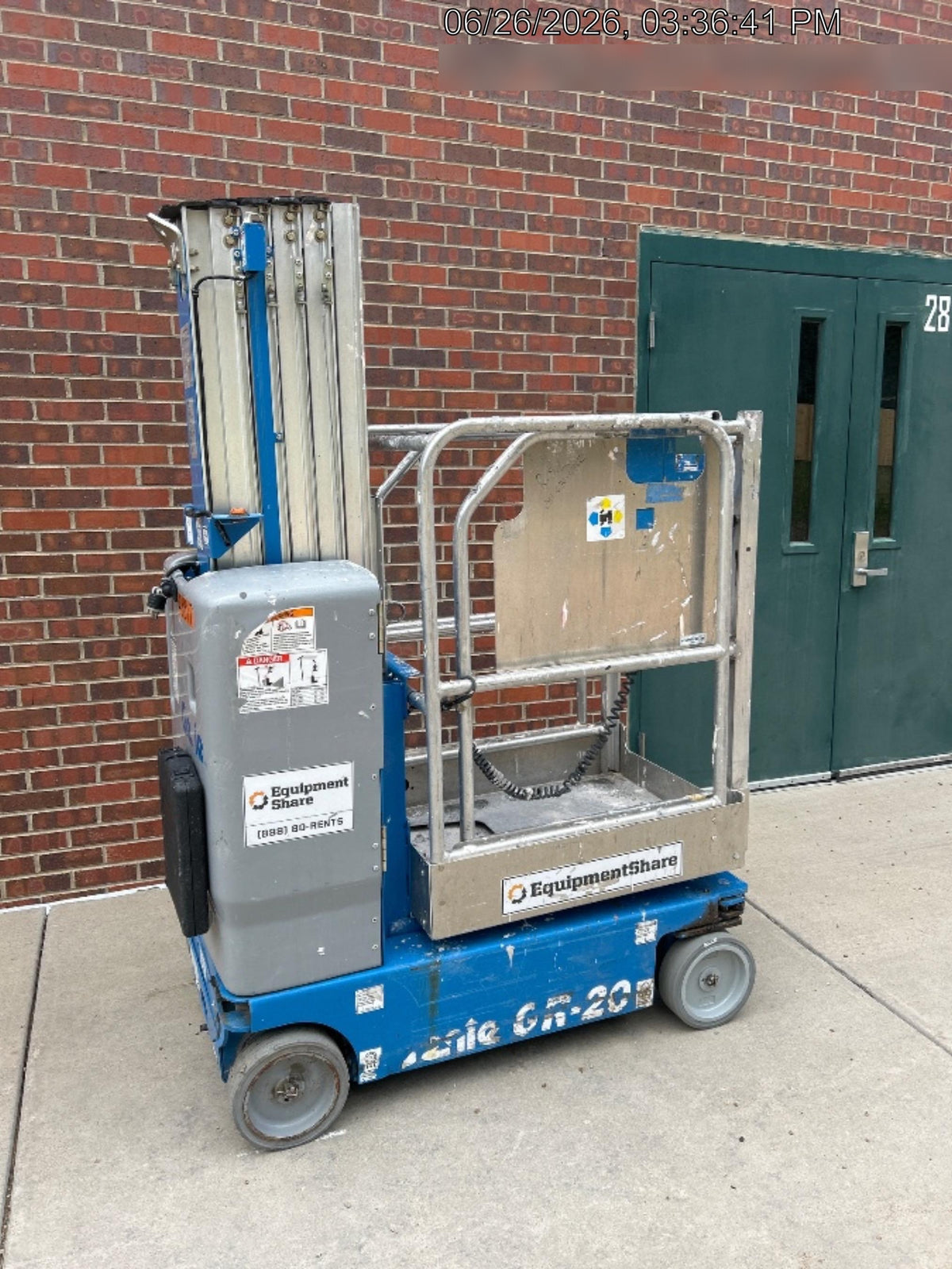 2019 GENIE GR-20