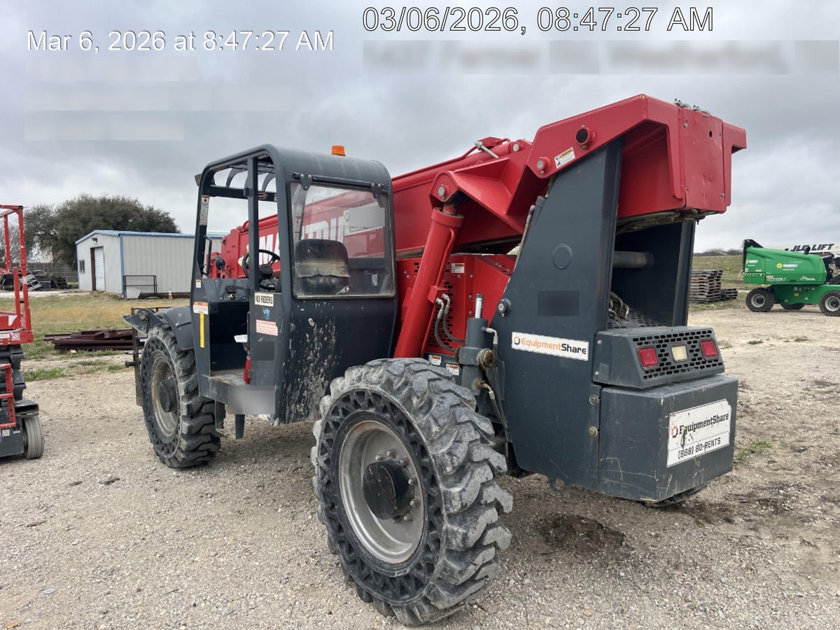 2018 Manitou MTA10055 Manitou MTA10055 - Canopy, Worklights, Beacon, 66" Carriage, 60" Forks, Solid Tires, Aux Hydraulics