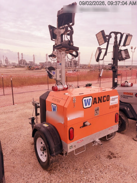 2024 Wanco WLTT-4MM4K Diesel, Deep Sea Controller, Shore Power Plug, Auto Start, (4) 350W LED Floodlights, 4kW Generator, 60 Gal Fuel Tank, 2" Ball, T3