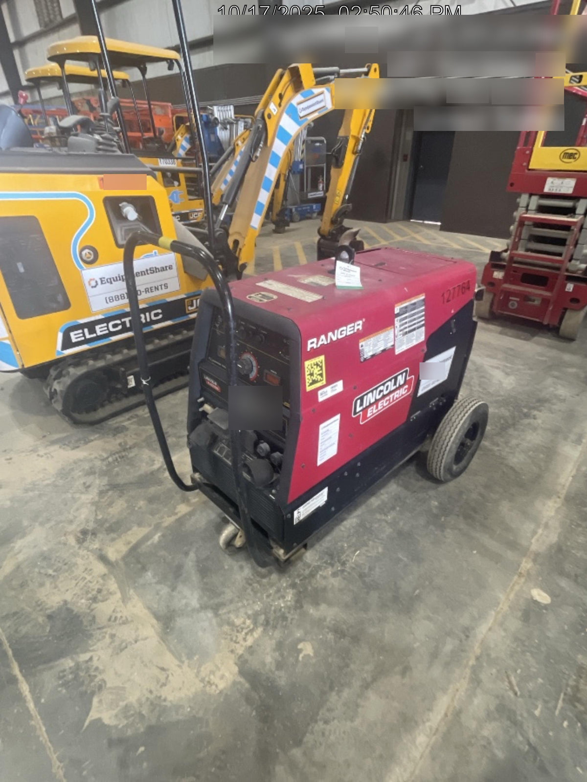 2021 Lincoln Electric Ranger 305 LPG K3430-1, Ranger 305 LPG, Undercarriage, Tank Holder & Strap, 10kw AC Gen, 25hp Kohler LPG Eng