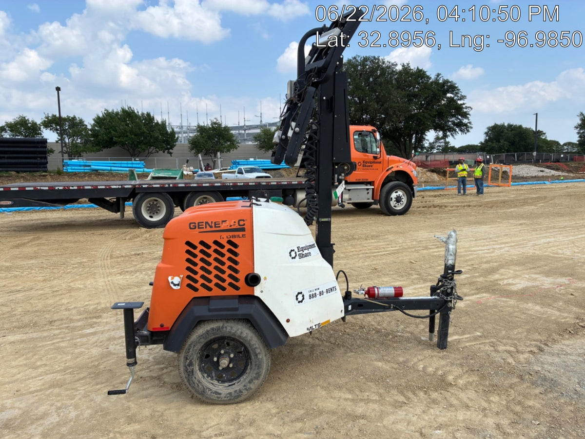 2023 Generac MLT2 Diesel, Flex Switch 120V Input, Powerzone Controller, (4) 320W LED Lights, 4kW Generator, 39.9 Gal Fuel Tank, 2" Ball, T3