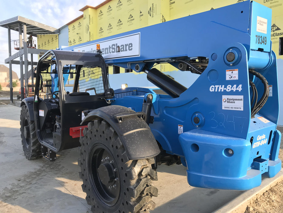 2020 Genie GTH-844 Canopy, Solid Tires, Work Lights, Beacon, Aux Hydraulics, Back up Alarm, Lifting Eye