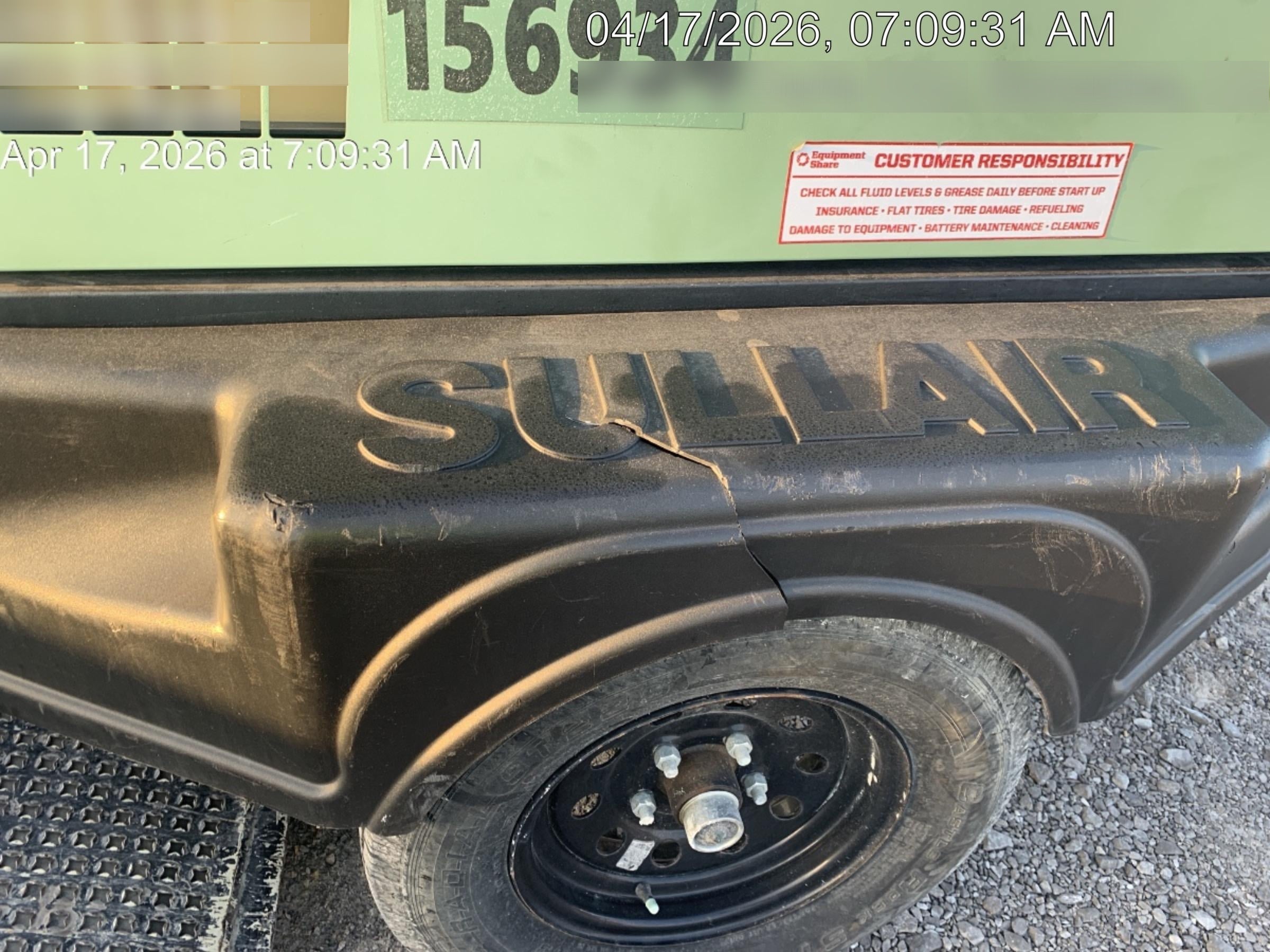 2021 SULLAIR 185D-DPQ KU4F
