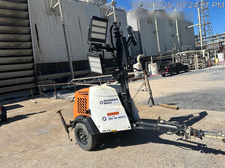 2023 Generac MLT2 Diesel, Flex Switch 120V Input, Powerzone Controller, 
(4) 320W LED Lights, 4kW Generator, 39.9 Gal Fuel Tank, 2" Ball, T3