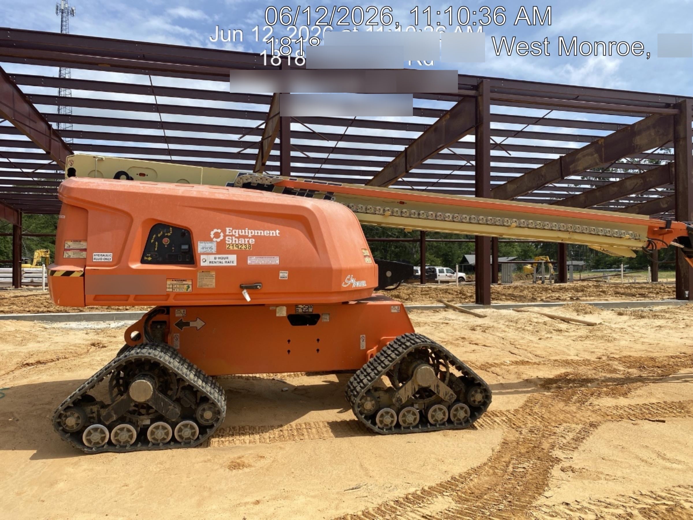 2022 JLG 660SJ Quad Track