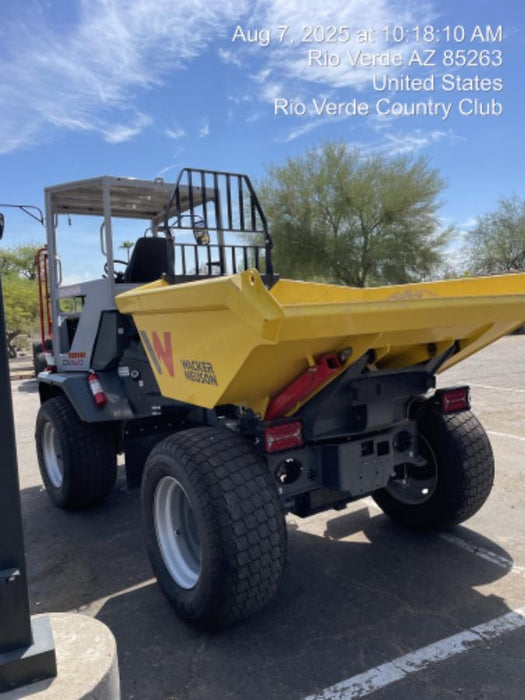 2025 WACKER NEUSON DV603 Canopy Turf Tires