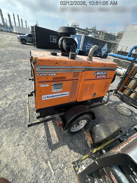 2022 Lincoln Electric Vantage 549X Crosslink Technology, Trailer Mounted, ES Decals, T3