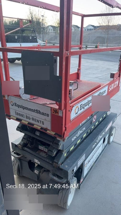 2019 Skyjack SJIII-3219 Standard Options