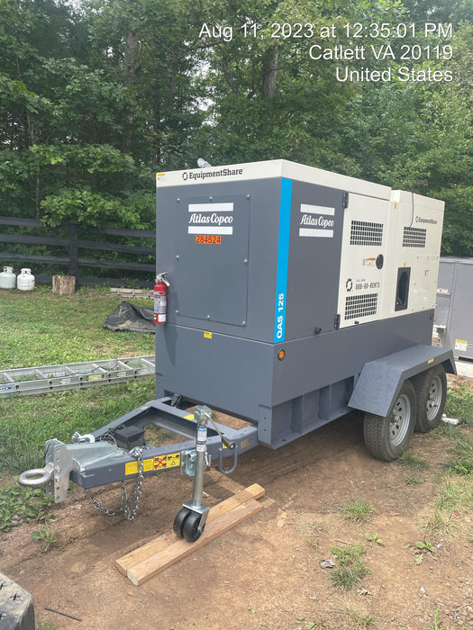 2022 ATLAS COPCO QAS 125