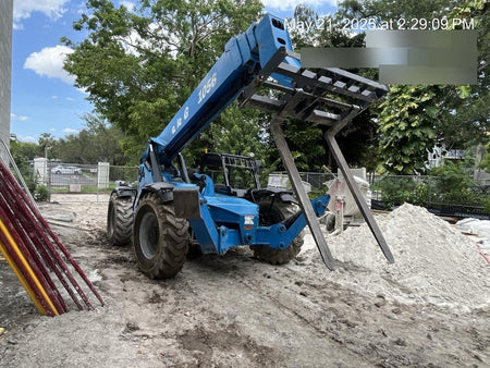 2017 Genie GTH-1056 Genie GTH1056, Solid Tires, 60" carriage, Light Kit, Open ROPS