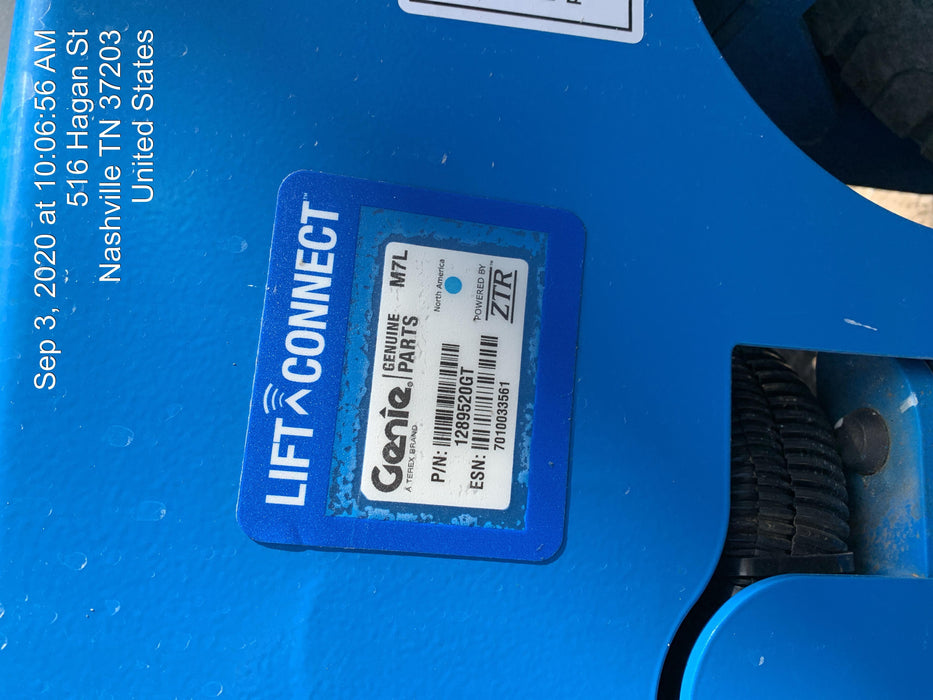 2020 Genie GS-1930 Fixed rails with chain entry gate - Pre A92.20