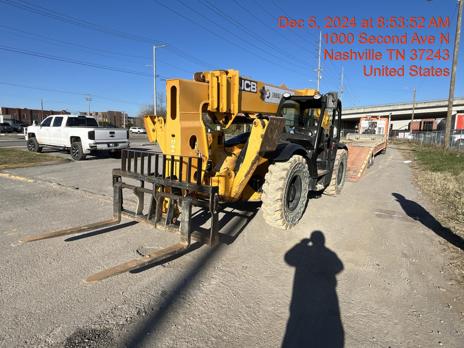 2020 JCB 510-56 Canopy, Solid Tires, Work Lights, Beacon, Aux Hydraulics, Back up Alarm, Lifting Eye, ES Decals