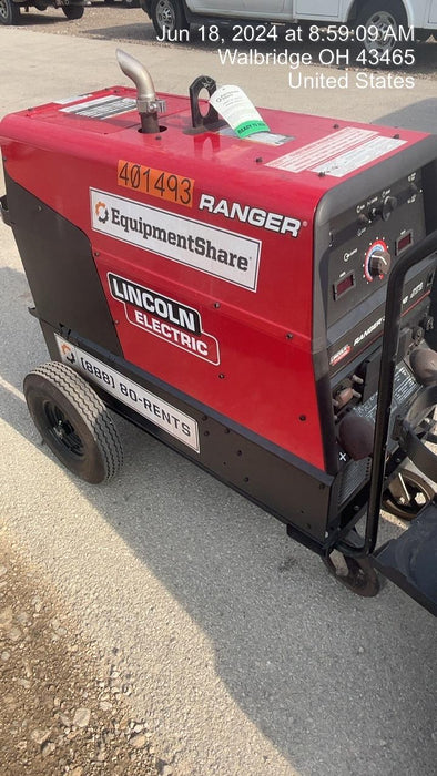 2024 Lincoln Electric Ranger 305 LPG Ranger 305 LPG, Undercarriage, Tank Holder & Strap, 10kw AC Gen, 25hp Kohler LPG Eng