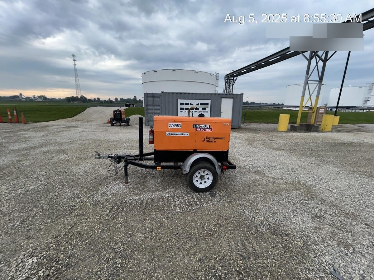 2022 Lincoln Electric LE400 Kubota V1505, Trlr, Cable Rack, Light Kit, ES Decals, T3