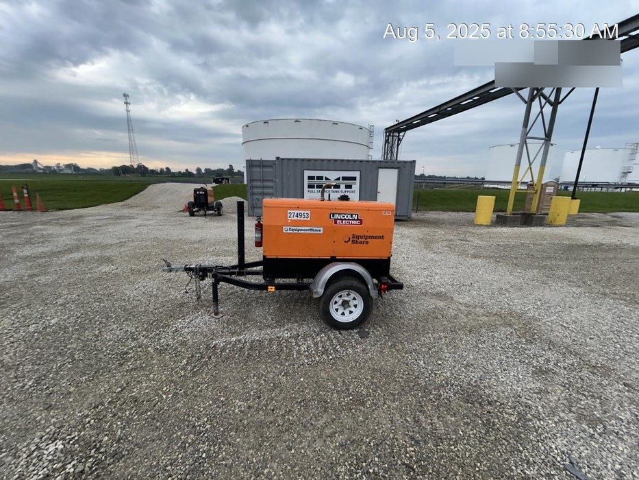 2022 Lincoln Electric LE400 Kubota V1505, Trlr, Cable Rack, Light Kit, ES Decals, T3