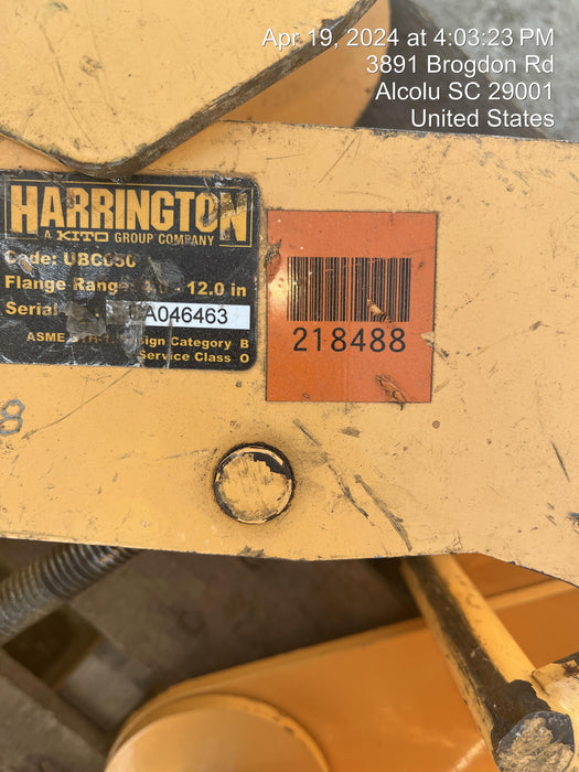 2022 HARRINGTON UBC050