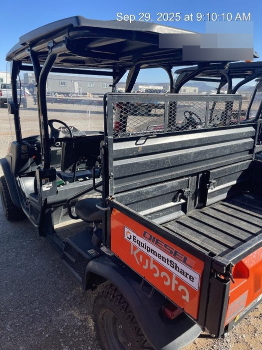 2022 Kubota RTV-X1140W-H Plastic Canopy, Windshield Acrylic Clear, LED Strobe Light, Wire Harness Kit, Back up Alarm