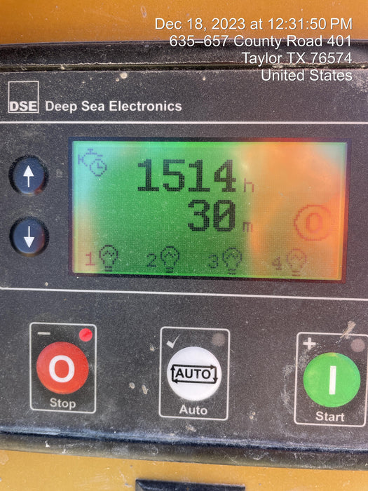 2022 Allmand NLV3GR (4) LED Light Fixture 350W, 23' Vertical Mast, 3kW Prime, Towable, ES Decals, T3