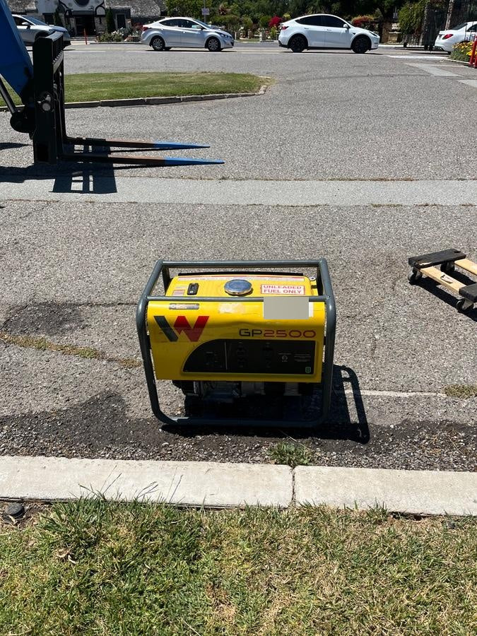 2019 WACKER NEUSON GP2500A