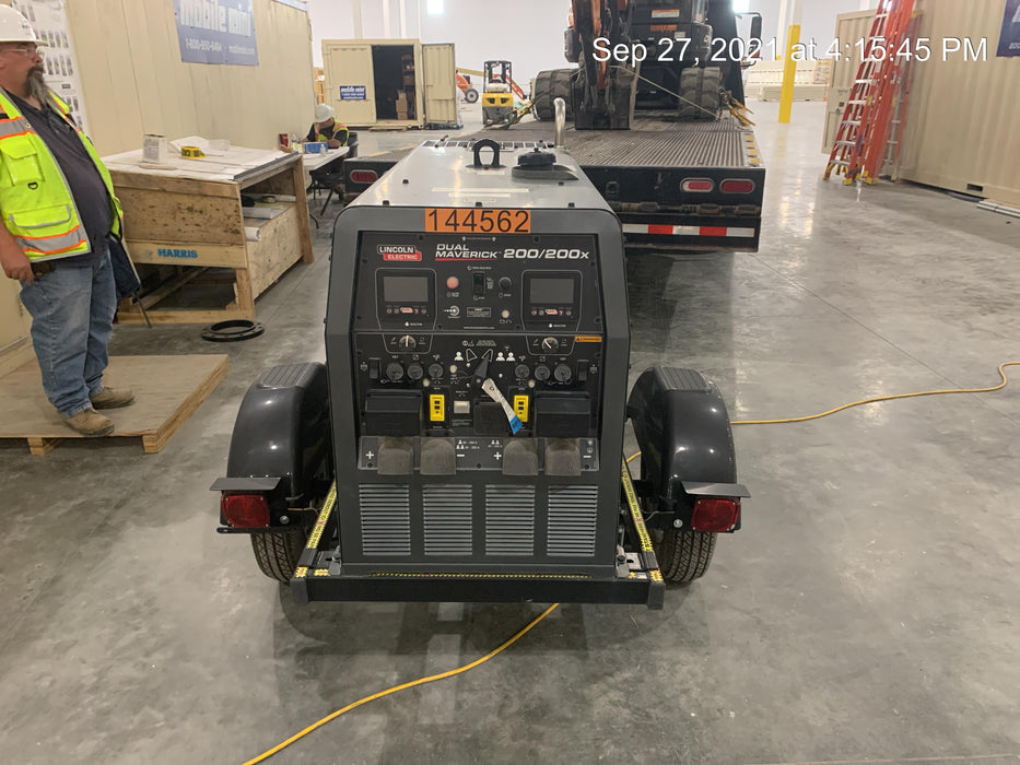 2021 Lincoln Electric Dual Maverick 200/200X Ready Pak 3 (includes trailer, cable rack, fender light kit)