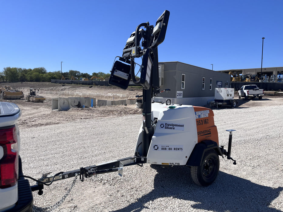 2023 Generac MLT2 Diesel, Flex Switch 120V Input, Powerzone Controller, (4) 320W LED Lights, 4kW Generator, 39.9 Gal Fuel Tank, 2" Ball, T3