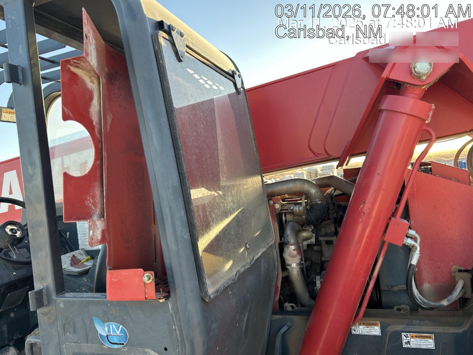 2018 Manitou 12042 Manitou MTA 12042 w/Open ROPS, Work Lights/Strobe, Aux Hyd, Solid Tires, Lift Hook, 66" Carriage, 72" Forks, Outriggers
