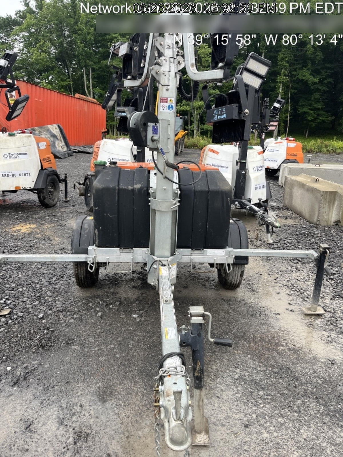 2024 Wanco WLTT-4MM4K Diesel, Deep Sea Controller, Shore Power Plug, Auto Start, (4) 350W LED Floodlights, 4kW Generator, 60 Gal Fuel Tank, 2" Ball, T3