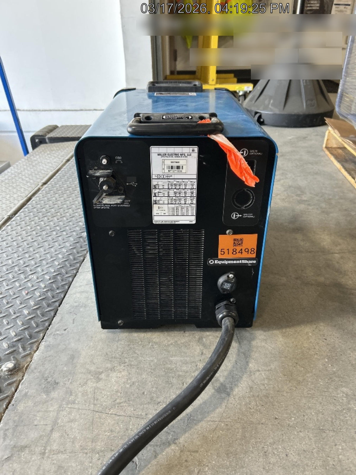 2025 MILLER ELECTRIC XMT 400