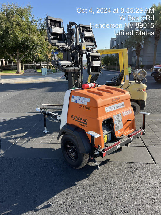 2024 Generac MLT2 Diesel, Flex Switch 120V Input, Powerzone Controller, 
(4) 320W LED Lights, 4kW Generator, 39.9 Gal Fuel Tank, 2" Ball, T3