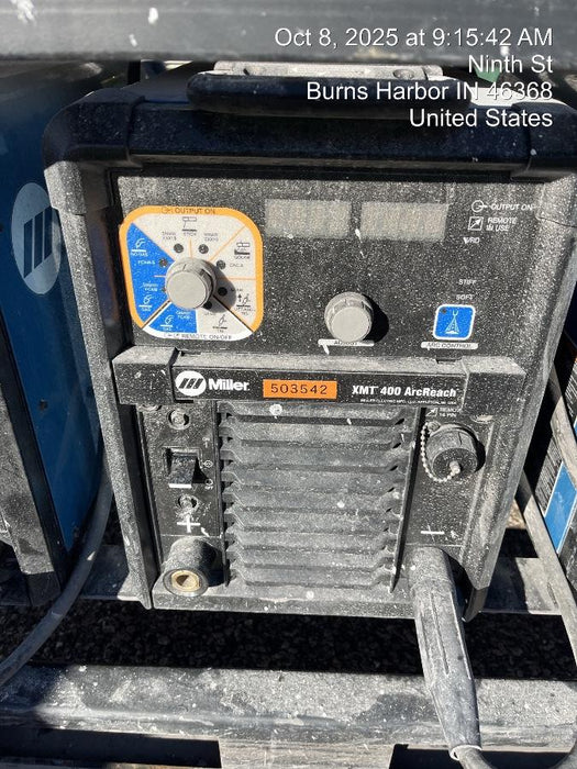 2025 MILLER ELECTRIC XMT 400