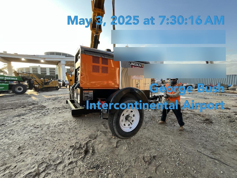 2019 Lincoln Electric Vantage 322 Lincoln Vantage 322 Welder w/Trailer, Light Kit, Cable Rack