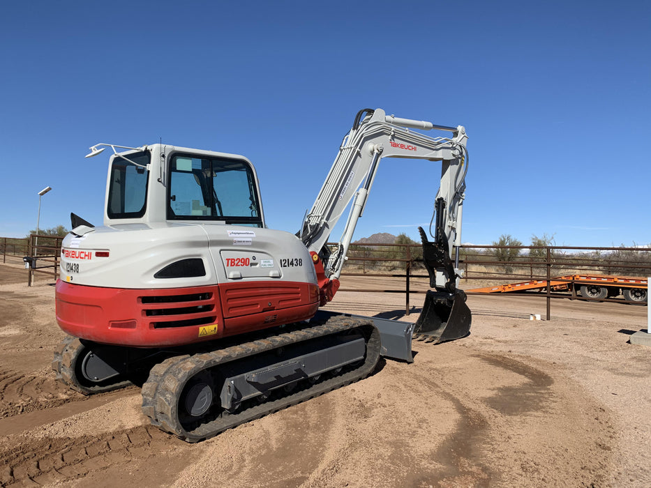 2020 Takeuchi TB290C Cab/Heat/Air, Rubber Tracks, Manual TAG QC