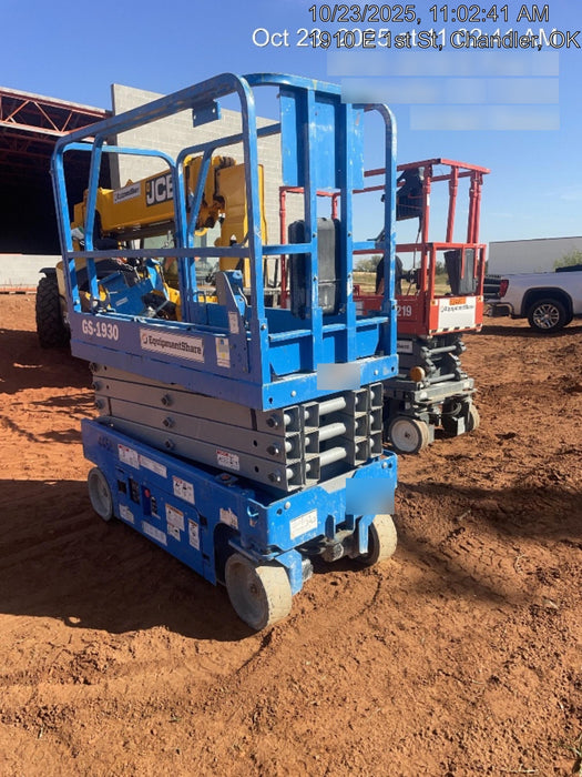 2019 Genie GS-1930 Fixed rails with chain Entry