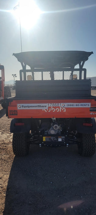 2021 Kubota RTV-X1140W-H Plastic Canopy, Windshield Acrylic Clear, LED Strobe Light, Wire Harness Kit, Back up Alarm