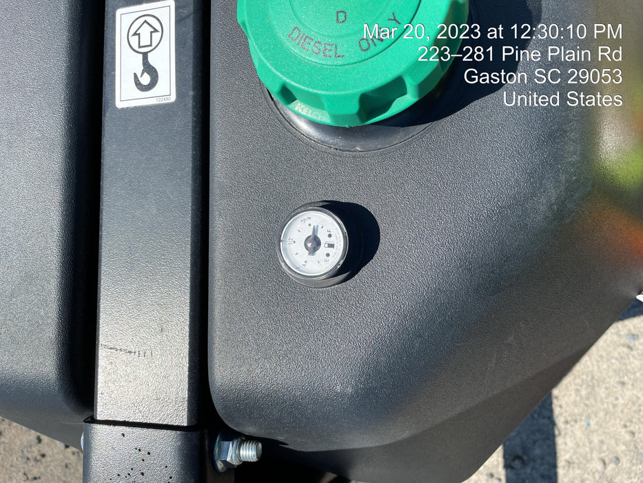 2022 Allmand NLV3GR (4) LED Light Fixture 350W, 23' Vertical Mast, 3kW Prime, Towable