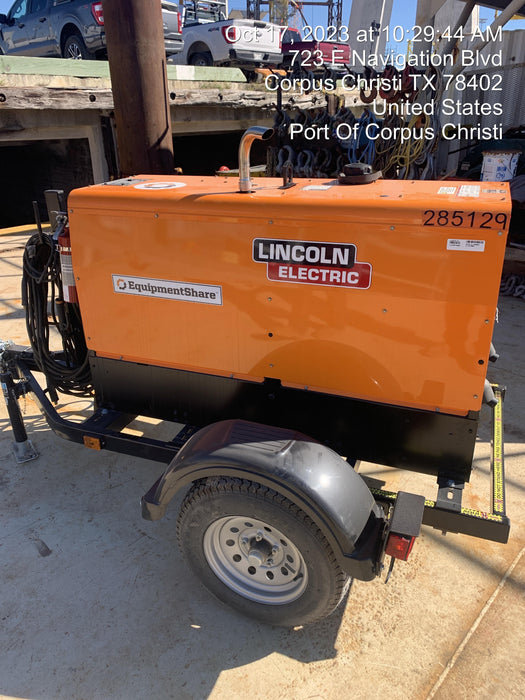 2022 Lincoln Electric LE400 Kubota V1505, Trlr, Cable Rack, Light Kit, ES Decals, T3