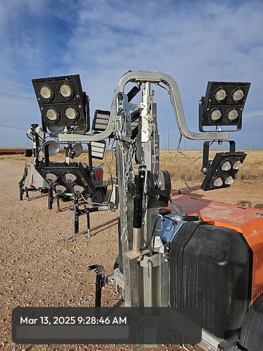 2024 Wanco WLTT-4MM4K Diesel, Deep Sea Controller, Shore Power Plug, Auto Start, (4) 350W LED Floodlights, 4kW Generator, 60 Gal Fuel Tank, 2" Ball, T3